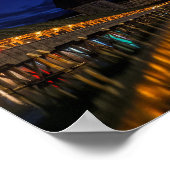 ルツェルンスイスチャペルブリッジ ポスター (角)