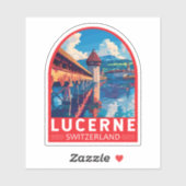 ルツェルンスイストラベルアートヴィンテージ シール (シート)