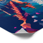 ルツェルンスイストラベルアートヴィンテージ ポスター (角)