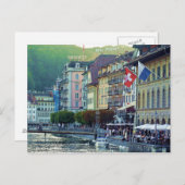 ルツェルンスイスポストカード ポストカード (正面/裏面)