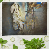 ルツェルンヴィンテージグランジ – キチェノータオル キッチンタオル (折り畳み)