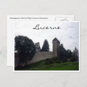 ルツェルン壁 ポストカード (正面/裏面)