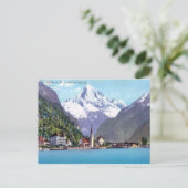 ルツェルン湖ブランネン1920 ポストカード (スタンド正面)