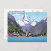 ルツェルン湖ブランネン1920 ポストカード (正面/裏面)