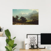 ルツェルン湖 – アルバートビエルシュタットファインアートポスター ポスター (ホームオフィス)