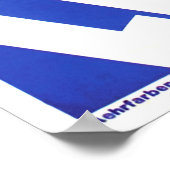 ルツェルン湖、リド、水スキーマン、ヴィンテージ旅行 ポスター (角)