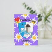 ルツェルン・シュワイツ・ポストカルテ ポストカード (スタンド正面)