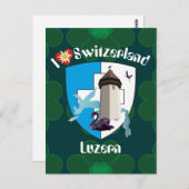 ルツェルン・シュワイツ・ポストカルテ ポストカード (正面/裏面)