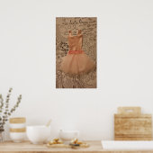 ルツツバラ(ピンクチュツ) ポスター (キッチン)