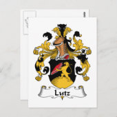 ルツ家紋 ポストカード (正面/裏面)