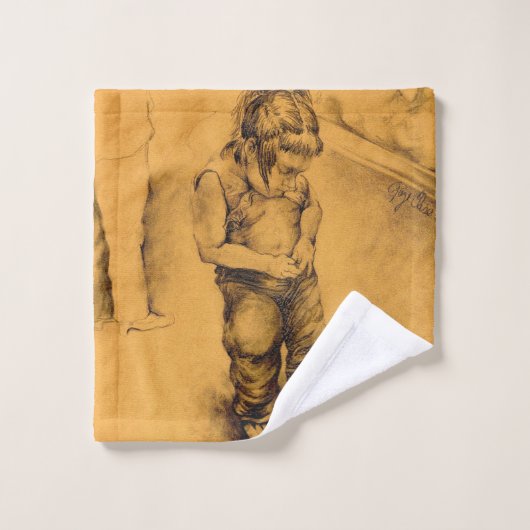 ルティアンギ失ったーにいる バスタオルセット (ウォッシュタオル)