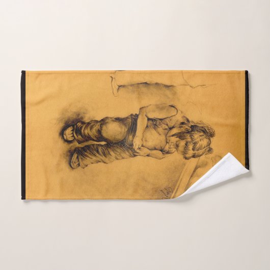 ルティアンギ失ったーにいる バスタオルセット (ハンドタオル)