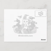 ルティーノコッカティエル ポストカード (裏面)