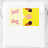 ルティーノコッカティエル 長方形シール (バッグ)