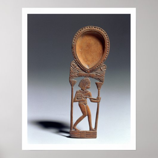 ルテニストの姿を持つコスメティックスプーン、ニューキ ポスター (正面)