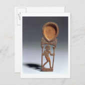 ルテニストの姿を持つコスメティックスプーン、ニューキ ポストカード (正面/裏面)