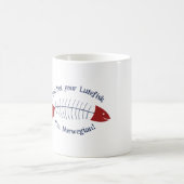 ルテフィスク魚 コーヒーマグカップ (中央)