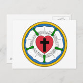 ルテルローズルターバラルター主義マーチン・ルター ポストカード (正面/裏面)