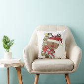 ルディのトナカイの休日の木 クッション (椅子)