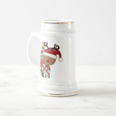 ルディのトナカイの休日の木 ビールジョッキ (正面左)