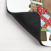 ルディのトナカイの休日の木 マウスパッド (コーナー)