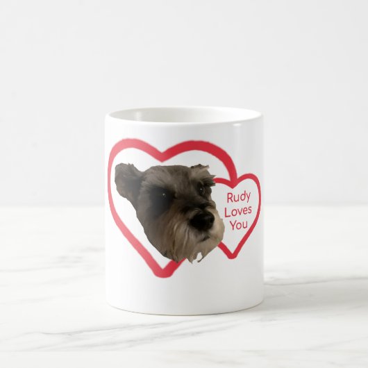 ルディはコーヒーのマグカップを愛している コーヒーマグカップ (中央)