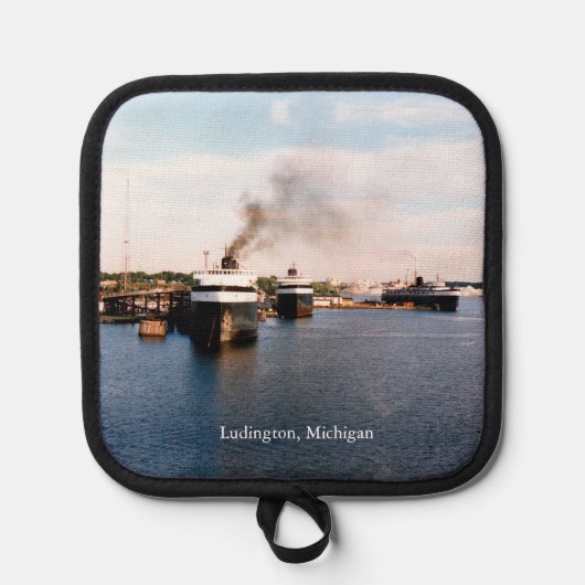 ルディントンカーフェリーズポットホルダー 鍋敷き (正面)