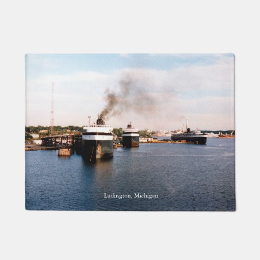 ルディントンフェリーの行儀 ドアマット (正面)