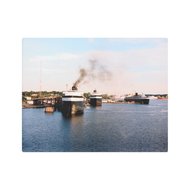 ルディントンフェリーメタルウォールアート メタルプリント (正面)