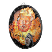 ルディ·ウー·爆発 ダーツボード (正面右)