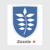 ルデルスダルの自治体の紋章 シール (シート)