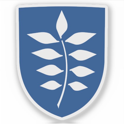 ルデルスダルの自治体の紋章 シール (正面)