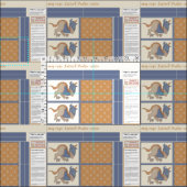 ルトレパサルタークリッターDIYマグラグ ファブリック (タイル)