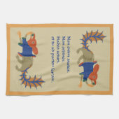 ルトレルの詩編「リス」キッチンタオル キッチンタオル (横)