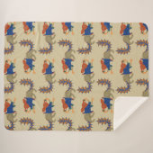 ルトレル・パサルター「リス」シェルパ毛布 シェルパブランケット (正面(横))