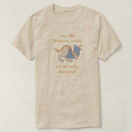 ルトレル・詩篇「何でも、落書き…」 Tシャツ