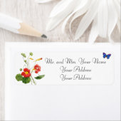 ルドゥートフラワーズカスタム住所 シール (インサイチュ)