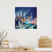 ルドモンテレイ – ニューメキシコ ポスター (キッチン)