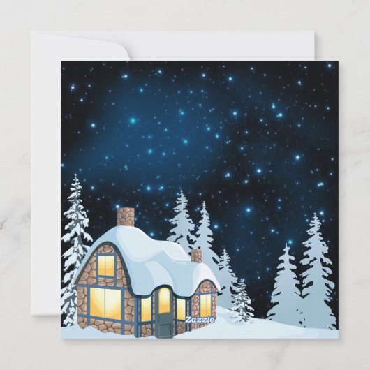 ルドルフおもしろいレッドノーズトナディアホリデーカード シーズンカード (裏面)