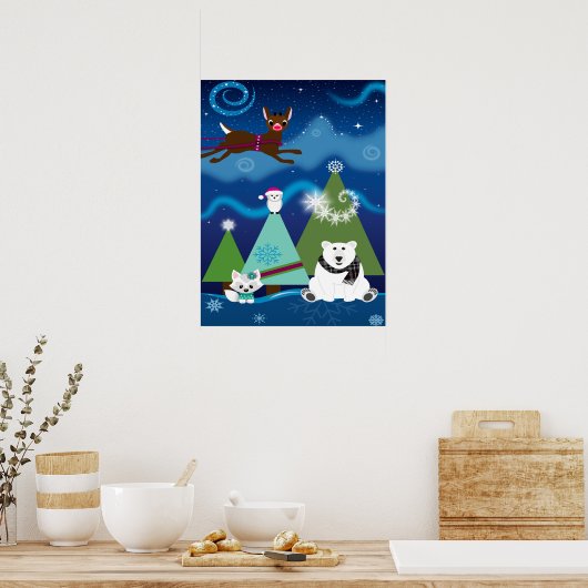 ルドルフと友人 ポスター (キッチン)