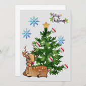 ルドルフのクリスマスカード シーズンカード (正面/裏面)