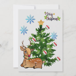 ルドルフのクリスマスカード シーズンカード