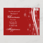 ルドルフのクリスマスグリーティングカード シーズンポストカード (裏面)