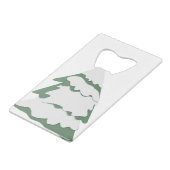 ルドルフのクリスマスツリー1 （リミックス） クレジットカード栓抜き (正面アングル)