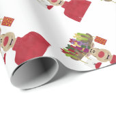 ルドルフのクリスマスプレゼントのトナカイ ラッピングペーパー (ロールコーナー)