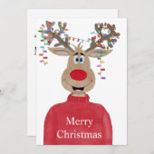 ルドルフのクリスマスライトトトインデナー シーズンカード (正面/裏面)