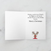 ルドルフのクリスマスライトトトインデナー シーズンカード (内部)