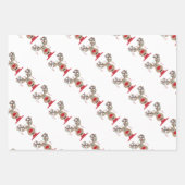 ルドルフのクリスマスライトトトインデナー ラッピングペーパーシート (正面3)