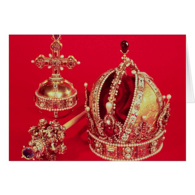 ルドルフの即位の王位の象徴II (正面横)