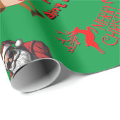 ルドルフの赤い鼻は警官の光ではない | ラッピングペーパー (ロールコーナー)